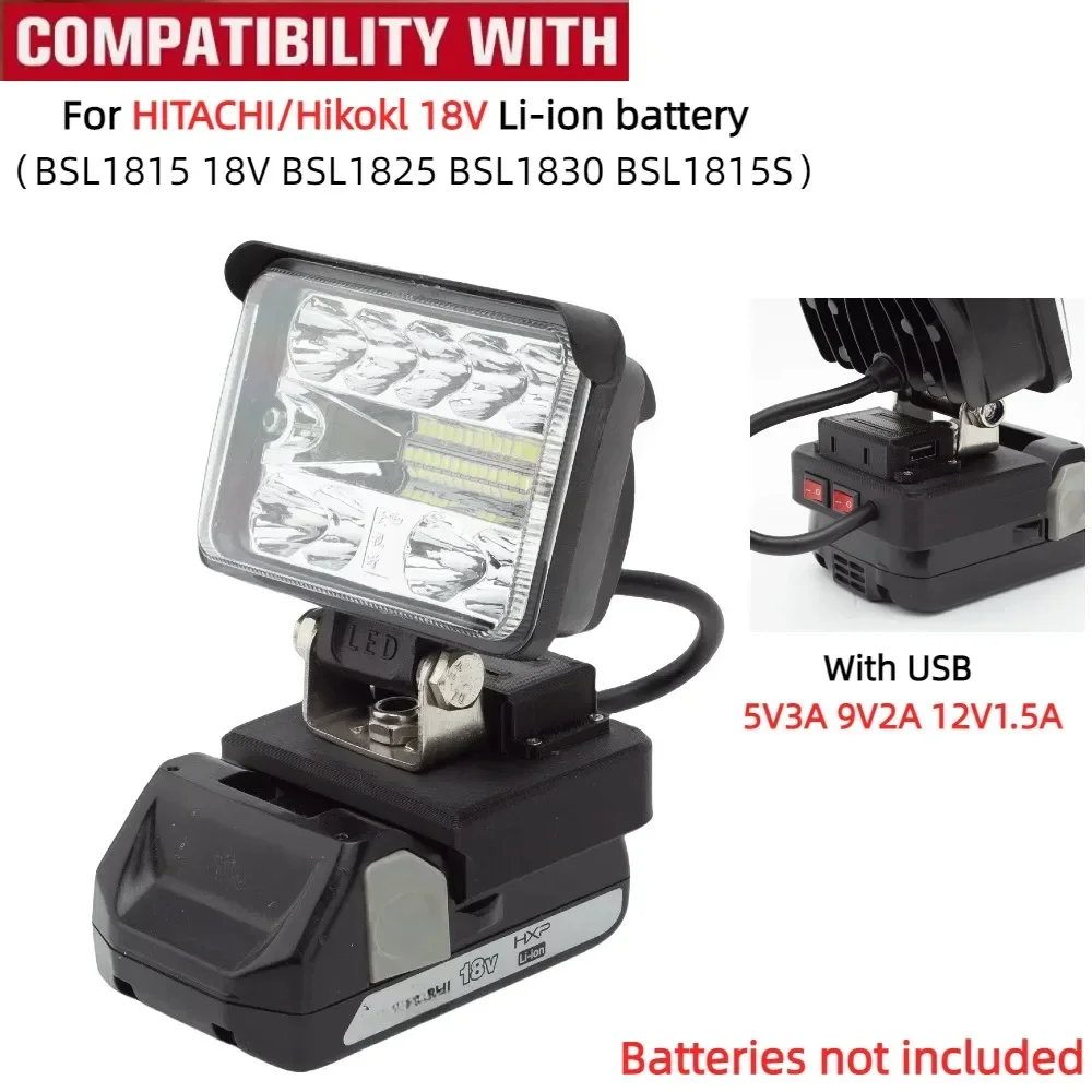 

Портативный фонарь HITACHI/Hikoki HXP 18В