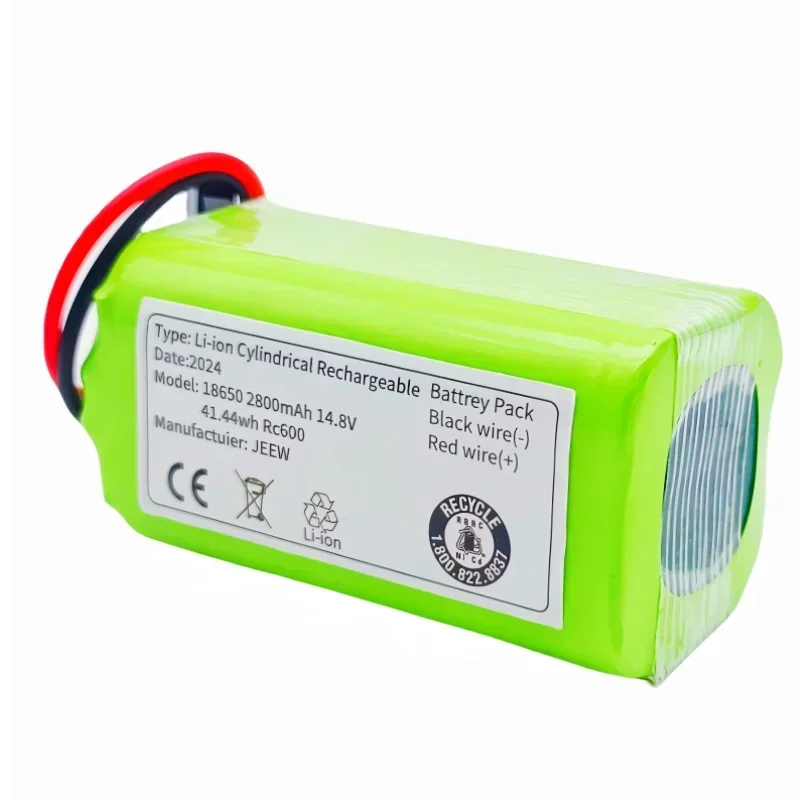 Сменный аккумулятор 14 8 В 2800 мАч для Conga 990 1090 Tesvor X500 Ecovacs Deebot N79 N79S DN622 Eufy RoboVac 11 11S 30