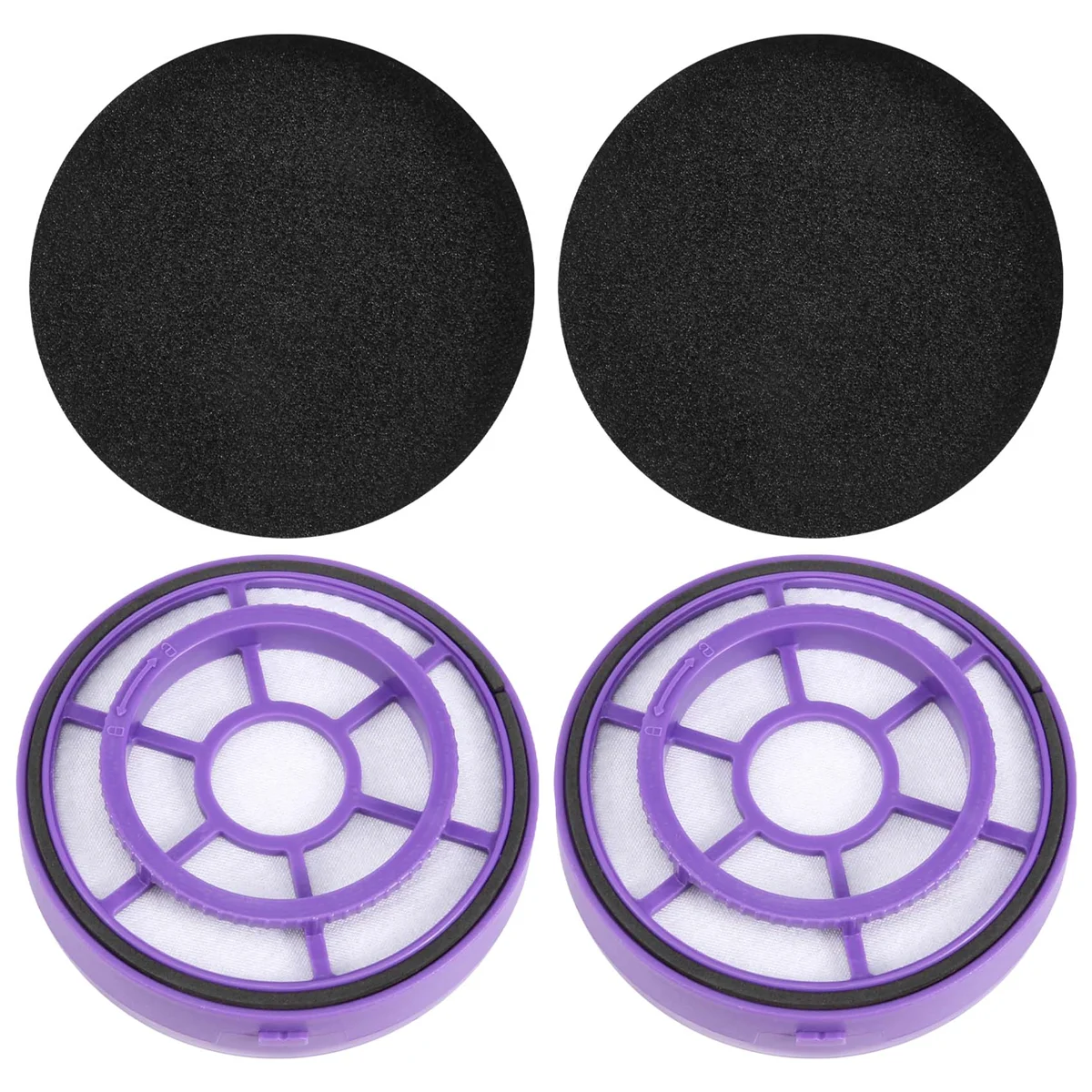 Аксессуары для пылесоса HEPA Filter применимо PUPPYOO D-526 WP526 Запчасти 2 шт.