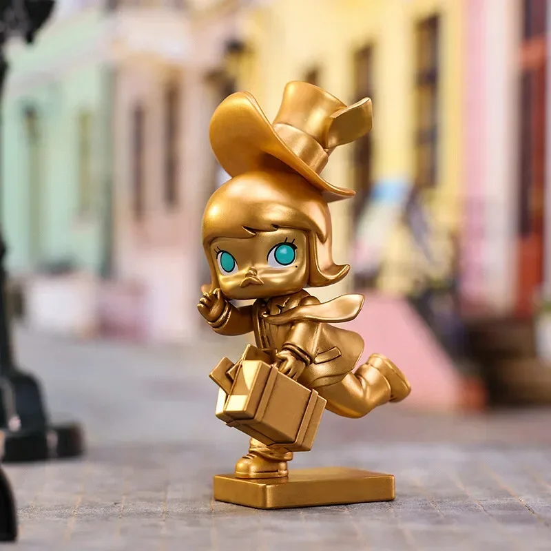 Фото POP MART MOLLY Imaginary Wandering Series: Коллекционные фигурки-сюрпризы (Blind Box) — Милая фигурка-модель, подарок на день рождения №2
