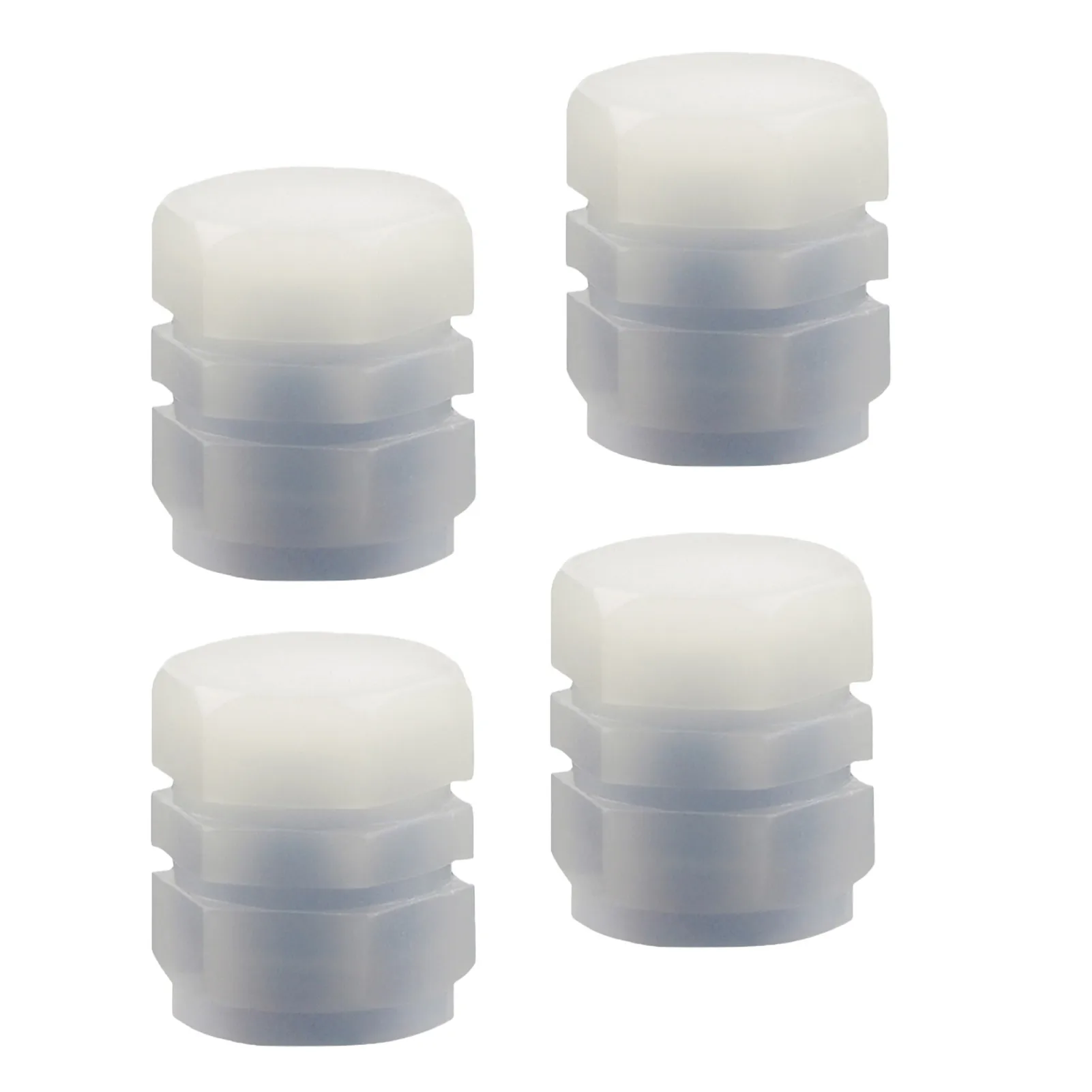 

Luminous Valve Stem Caps Set Corrosion Resistant Universal Stem Covers Glow Tire Valve Cap for Cars Trucks Motorcycles SUV Bike