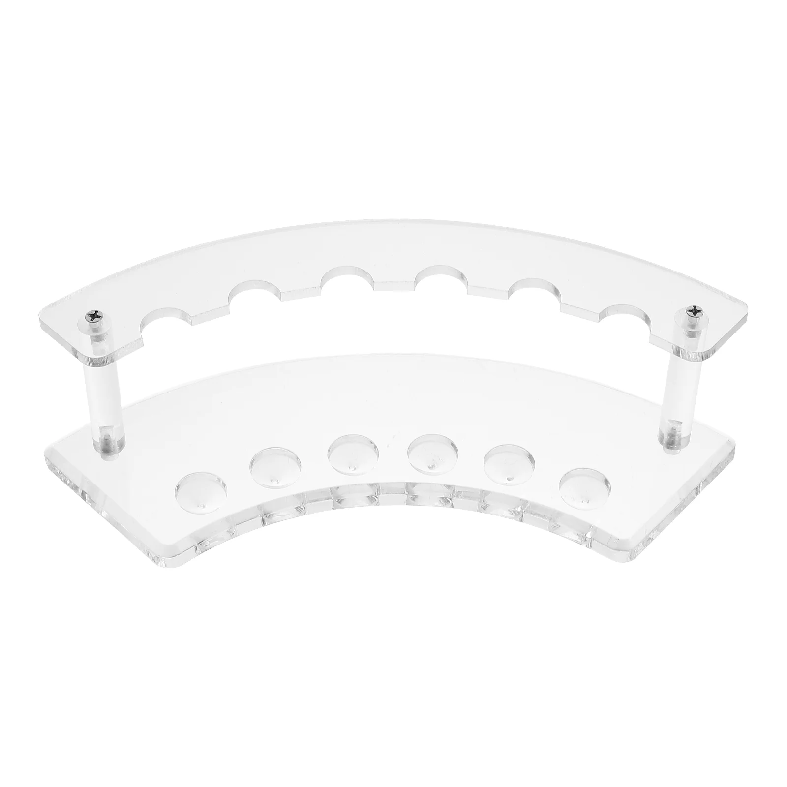

Pen Display Stand Holder Brush Makeup Acrylic Rack Desk Storage Clear Organizer Nail Fountain
