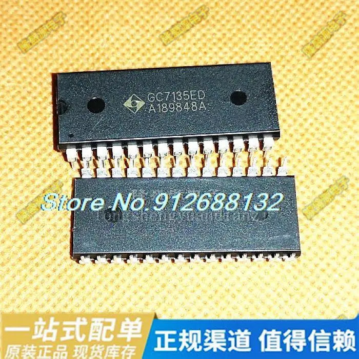 

5 шт./лот GC7135ED DIP-28 AD( BCD