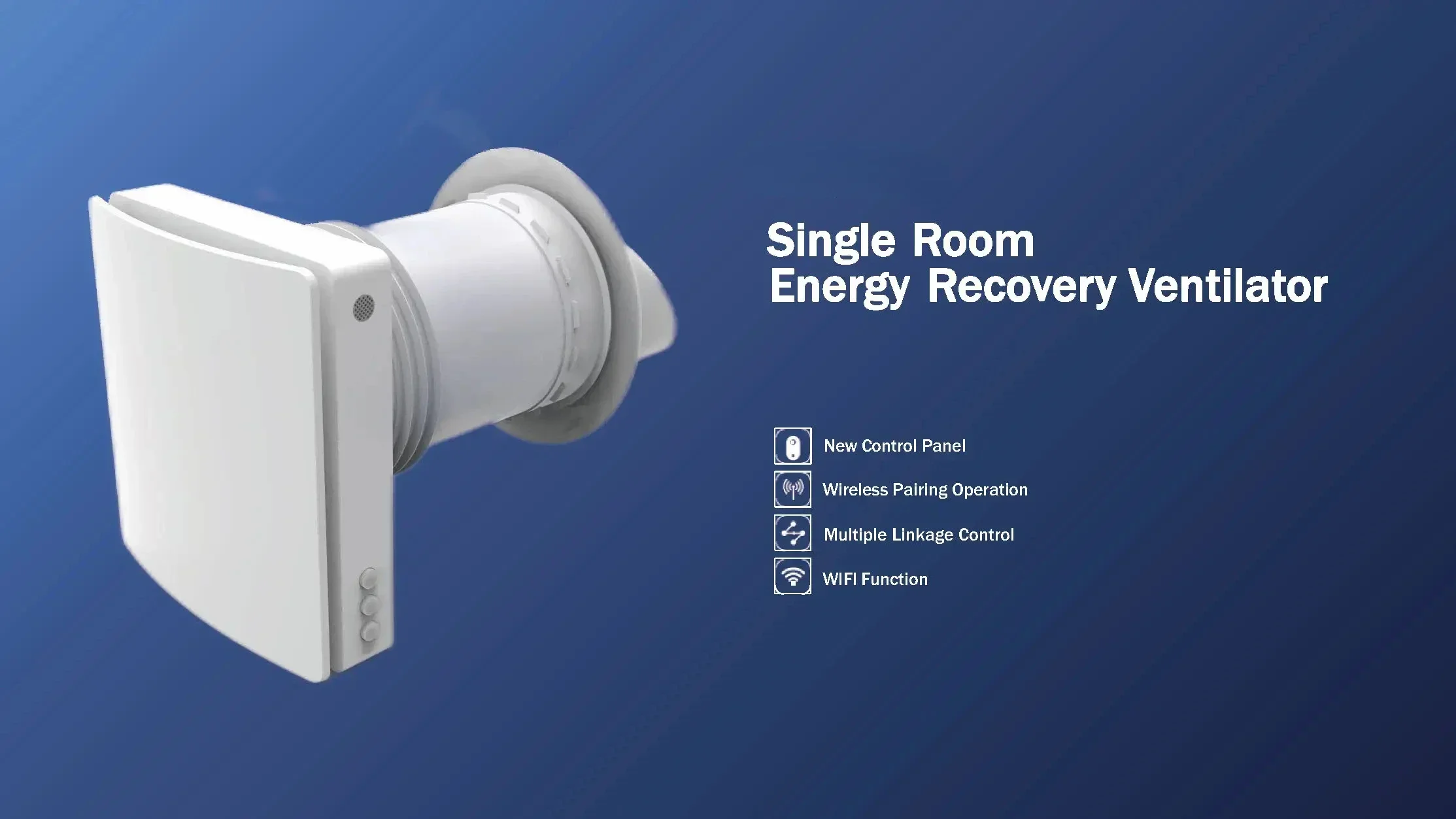 Capteur CO2 ventilation Bodycanique décentralisé pièce уникальный ventilateur Aicup toga de chaleur ert