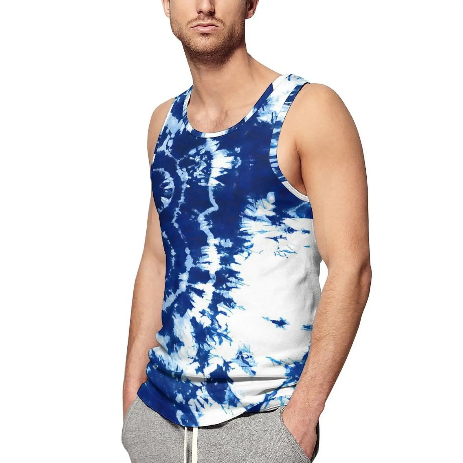 

2023 Hot Sale 3D Printed Tank Tops Men Summer Fashion Casual Sleeveless Shirts Harajuku Streetwear T-shirt
