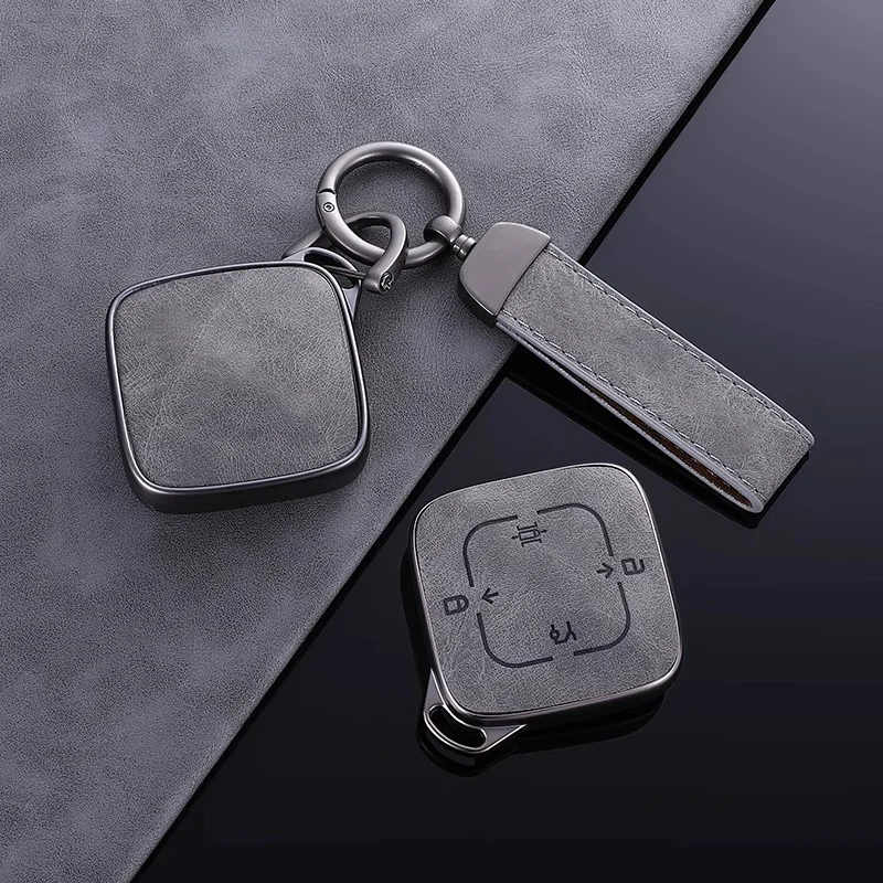 

Портативный чехол для ключей для ZEEKR 001 ZEEKR X 2023 2024, чехол для дистанционного ключа автомобиля, держатель для брелока, защитный чехол, брелок для ключей, аксессуары