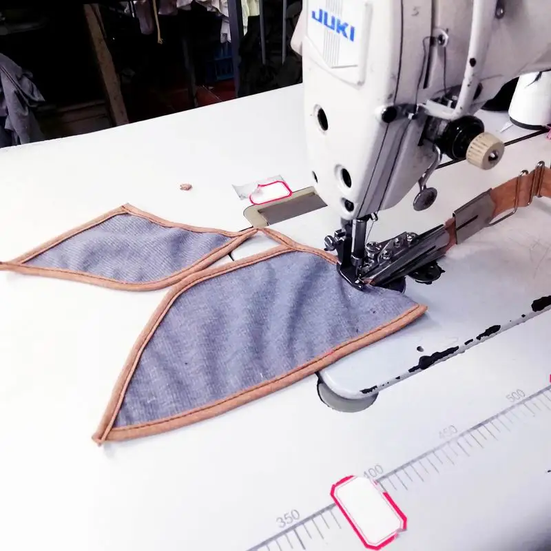 Промышленное электрическое трикотажное эластичное устройство для подрубки