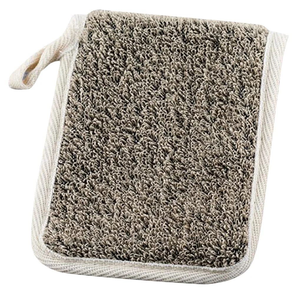

Bubble Bag Soap Body Scrubber Men Scrubbers Use Shower Bags Bars Flax Exfoliating Man Pouch