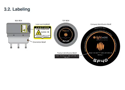 Лазерный дальномер Lightware SF40/C