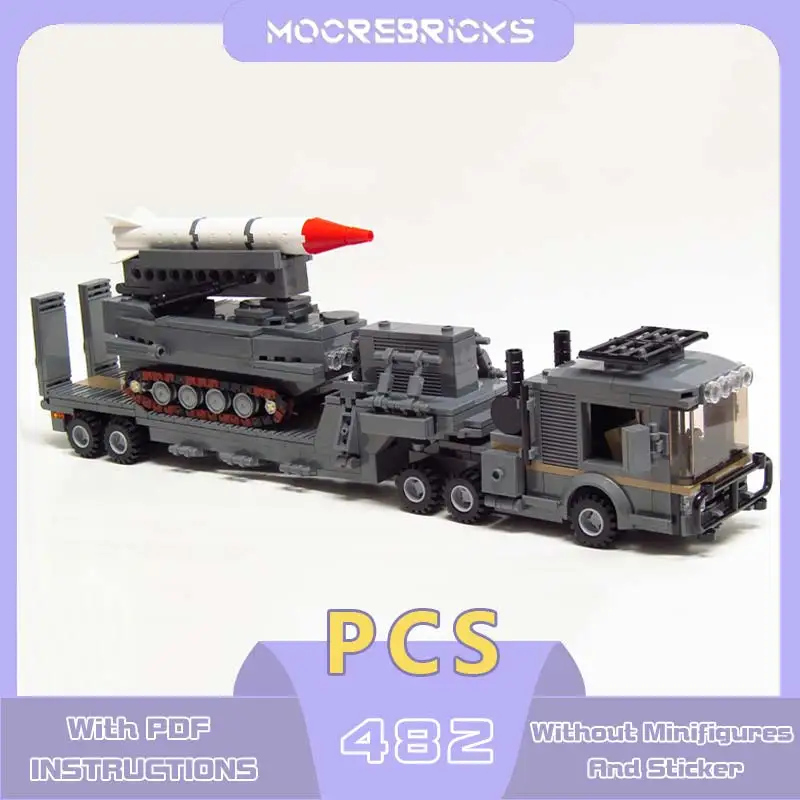 Конструктор MOC пусковая установка военное боевое снаряжение модель в сборе