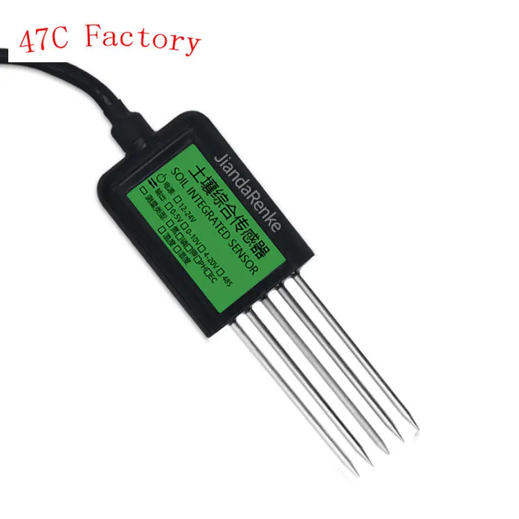 

Интеллектуальный Интегрированный датчик влажности почвы Npk Ec 7 в 1 для сельского хозяйства