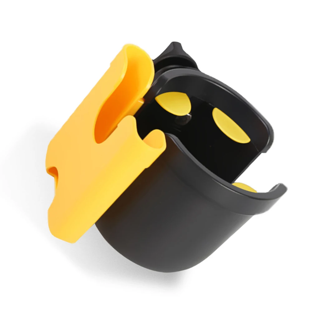 

2-in-1 Baby Stroller Buggy Cup Holder Scooter Milk Bottle Rack Organizer Plastic Pushchair Carriage Phone Mount Blue