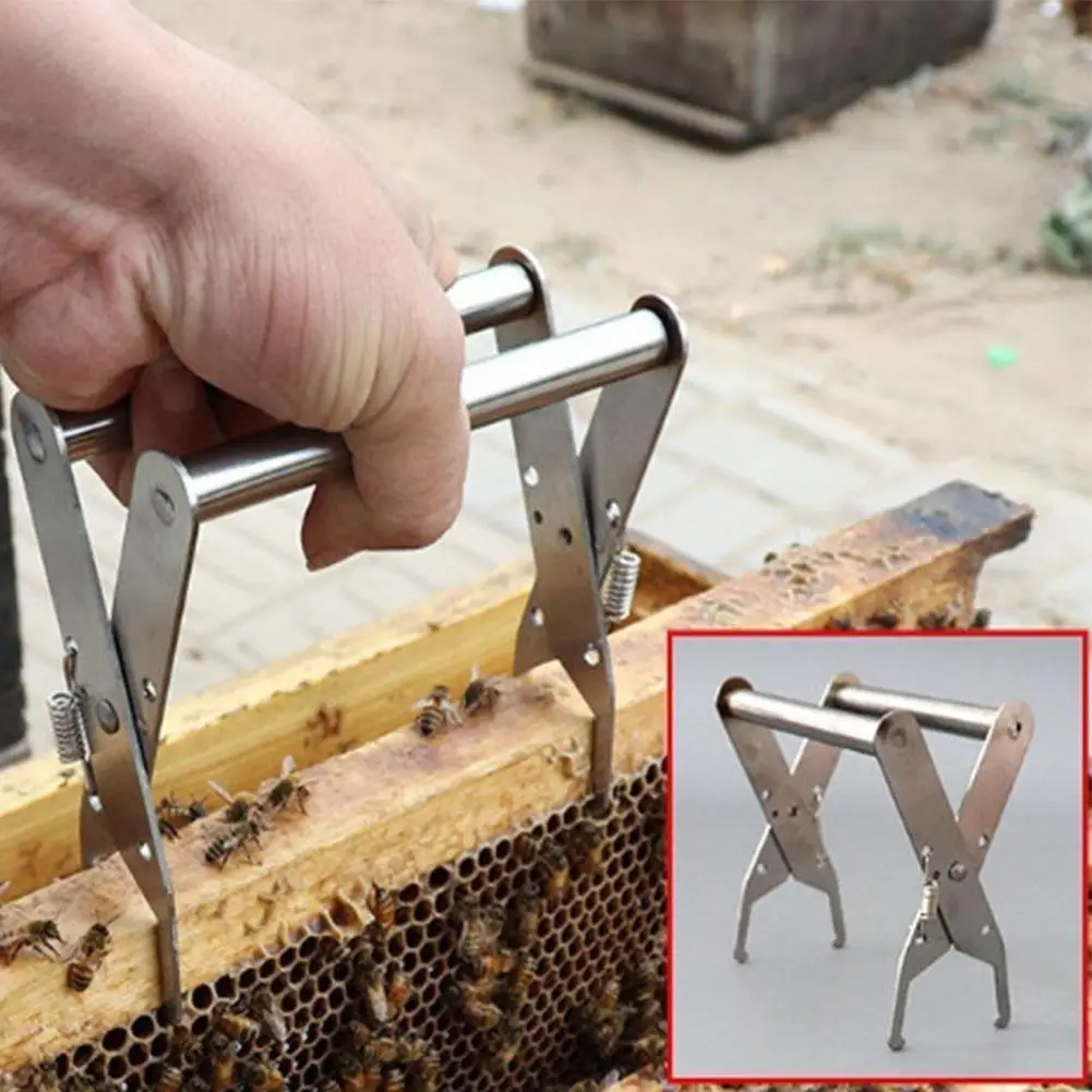 

1 Pc Bee Hive Frame Clip Bee Nest Box Frame Holder Equipment Beekeeping System Bee Capture Beekeeper Queen Rearing Tool Gri Q2L3