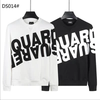 classic 2022 dsquared2 womenmen letter printed unisex casual sweatshirt ds014