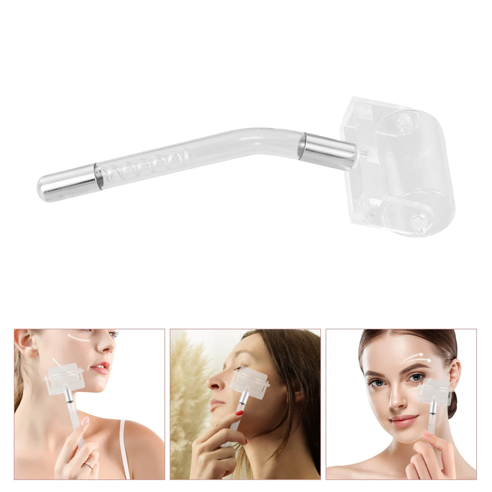 Высокочастотное электротерапевтическое роликовое стекло для насадки ухода за