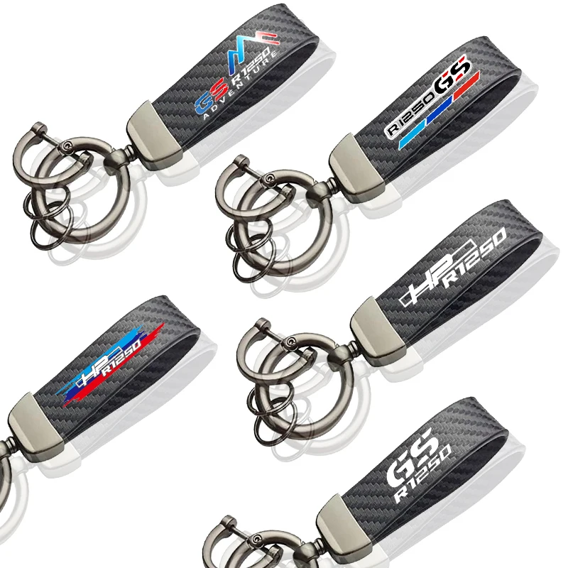 

Carbon Fiber Premium Keychain Customization For BMW R 1250 GS LC R1250GS ADV Adventure HP Accessories
