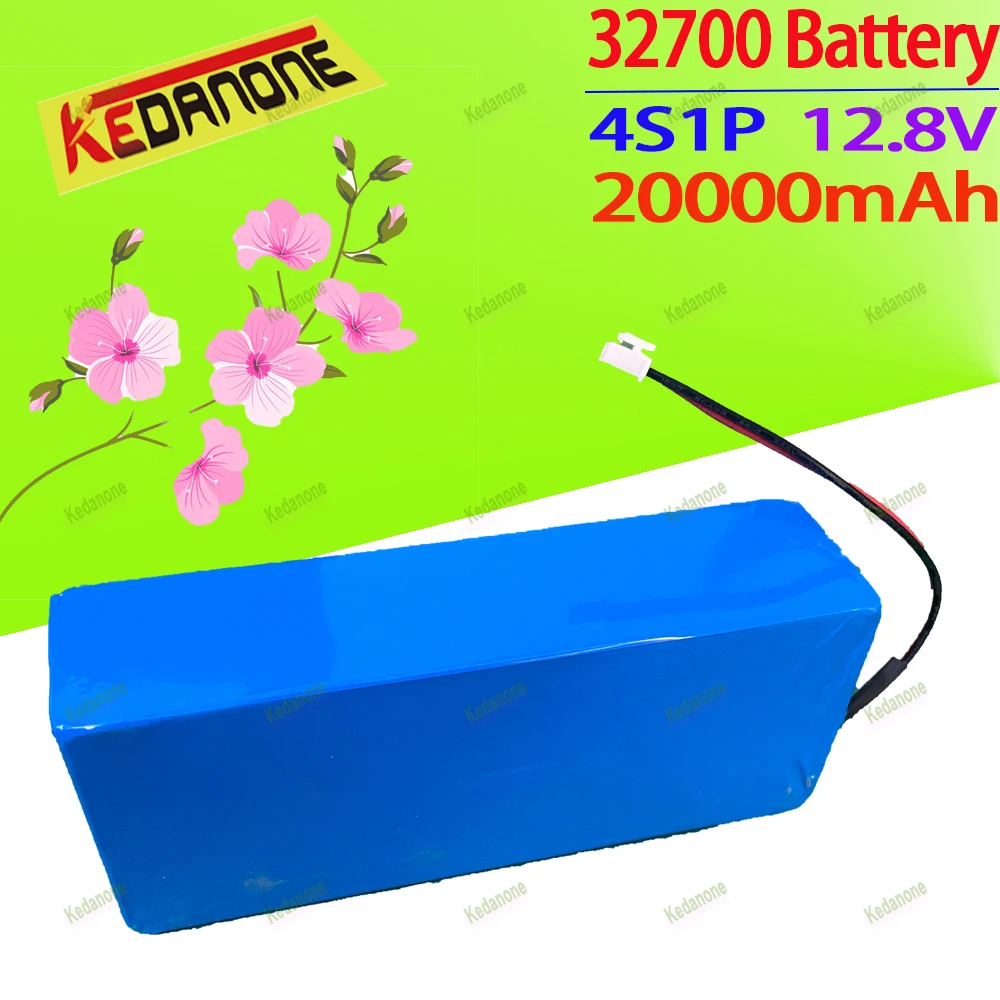 

4S1P 12.8V 32700 battery pack, with BMS, used for electric boat monitoring solar light household audio 12V network component