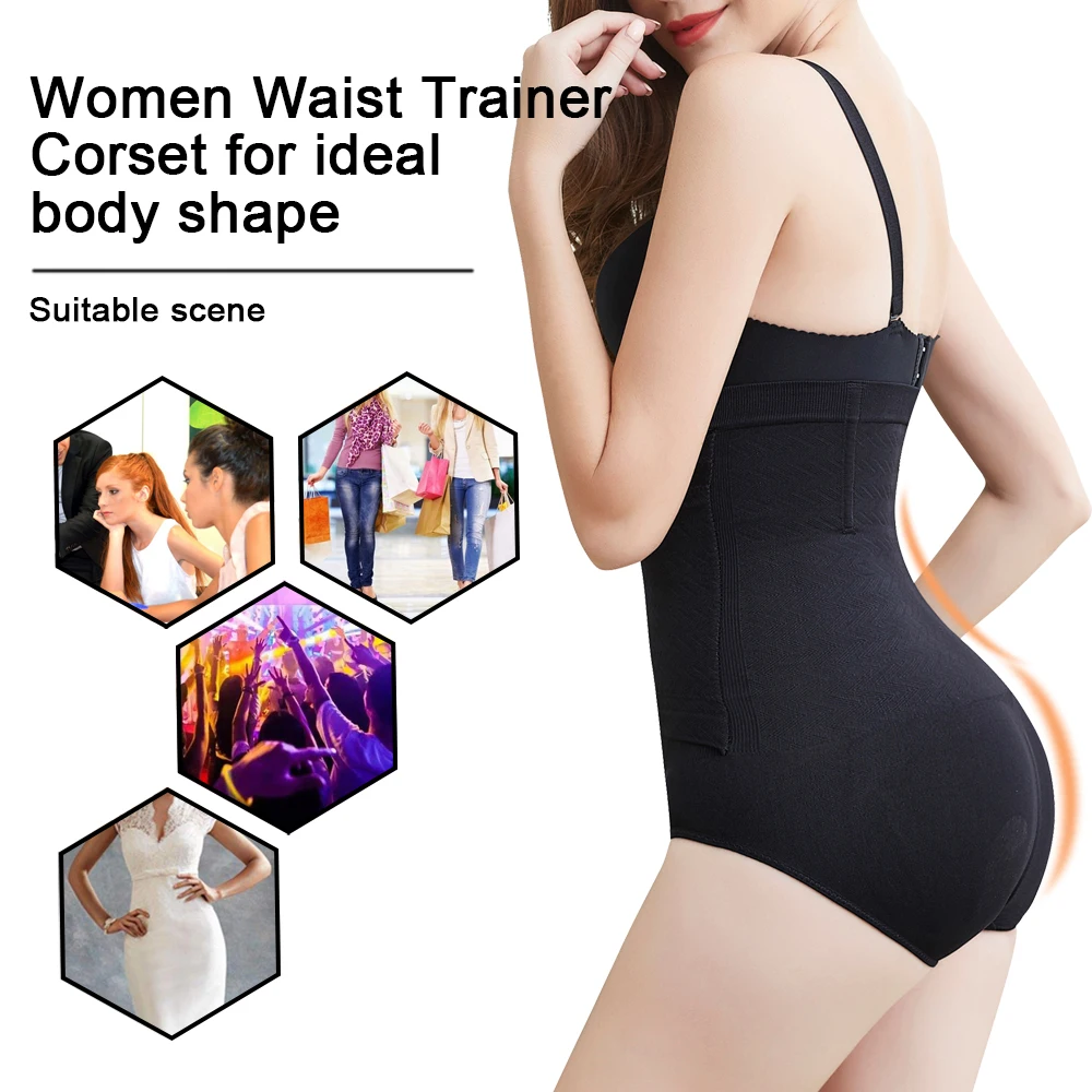 SEXYWG Waist Shapewear Women High Waist Shapewear Shorts Seamless Waist Trainer Body Shaper Tummy Control Panties