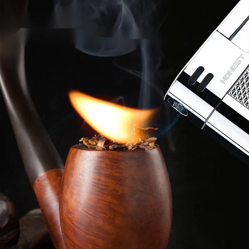 Миниатюрная Зажигалка для табака аксессуары курения Бутановая многоразовая