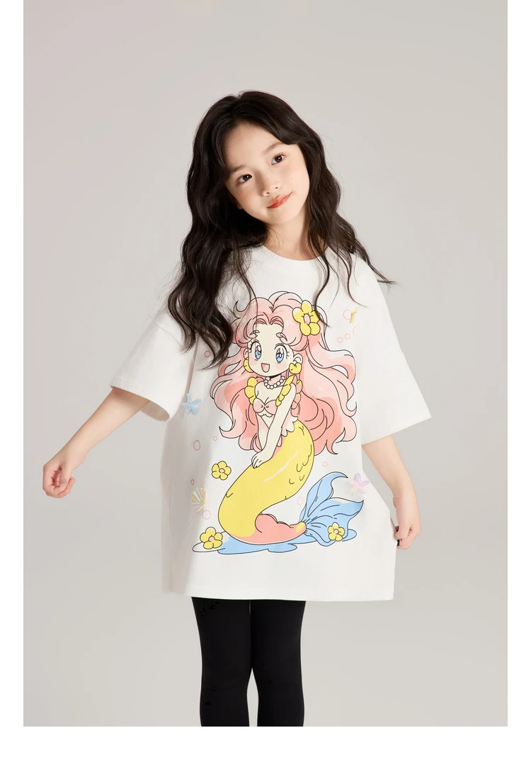 Детская Футболка С Мультяшным Принтом Летний Топ Для Мальчиков И Девочек