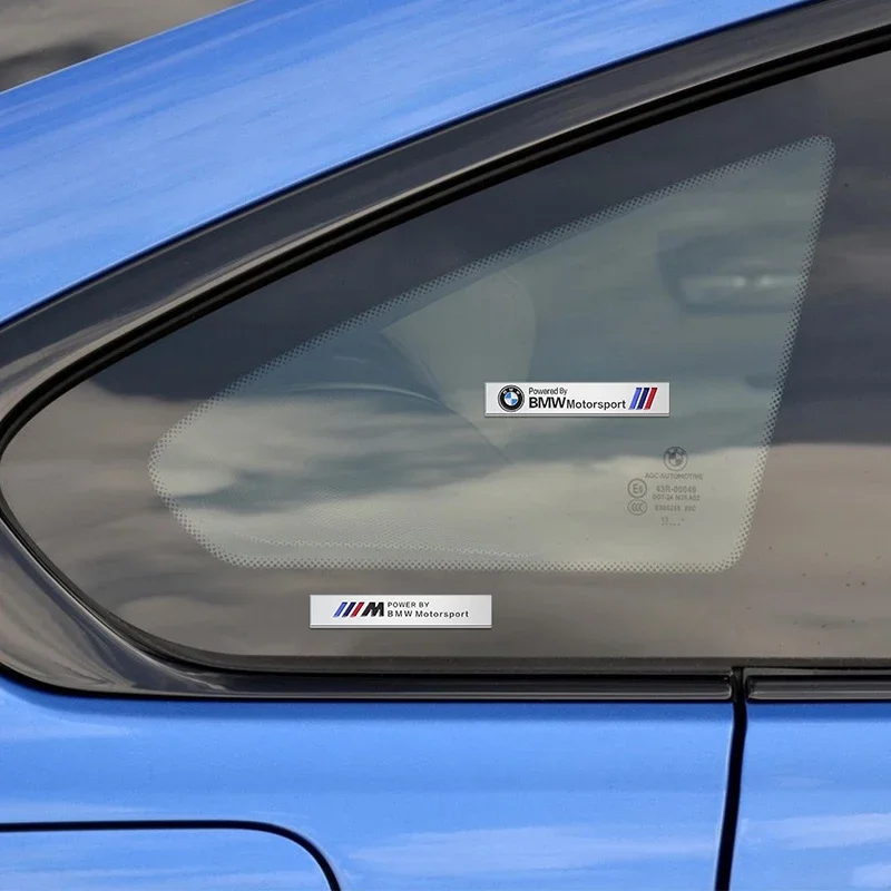 2 шт. 3D металлическая наклейка на крыло автомобиля аксессуары для BMW M E46 E90 E39 E60 E36 E30