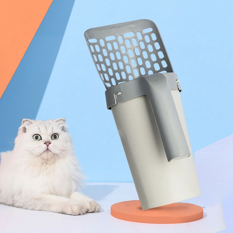 

Лопата для кошек, лопатка большой емкости для уборки домашних питомцев, мусорный мешок, интегрированные лопаты для кошек и собак