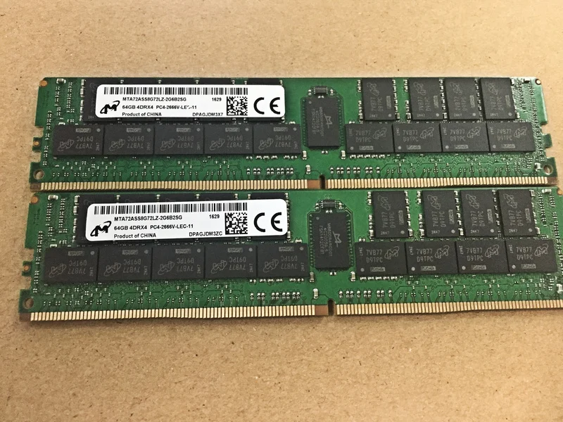 

RAM Applies to DELL R440 R540 R740 R940 R740XD Server Memory 64G DDR4 2666V RECC 1PCS