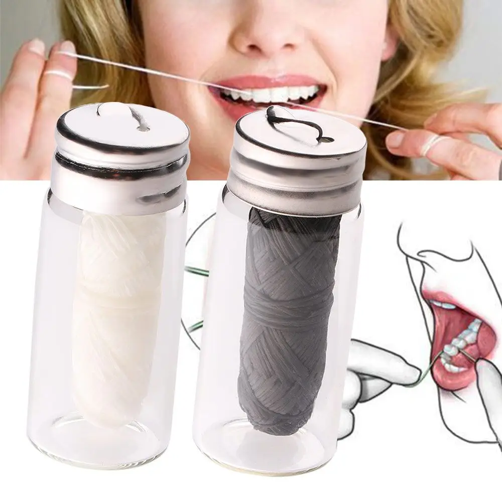 

30M Eco-Friendly Floss Spool Bamboo Teeth Cleaning Teeth Flosser Oral Care Oral Hygiene Dental Flosser