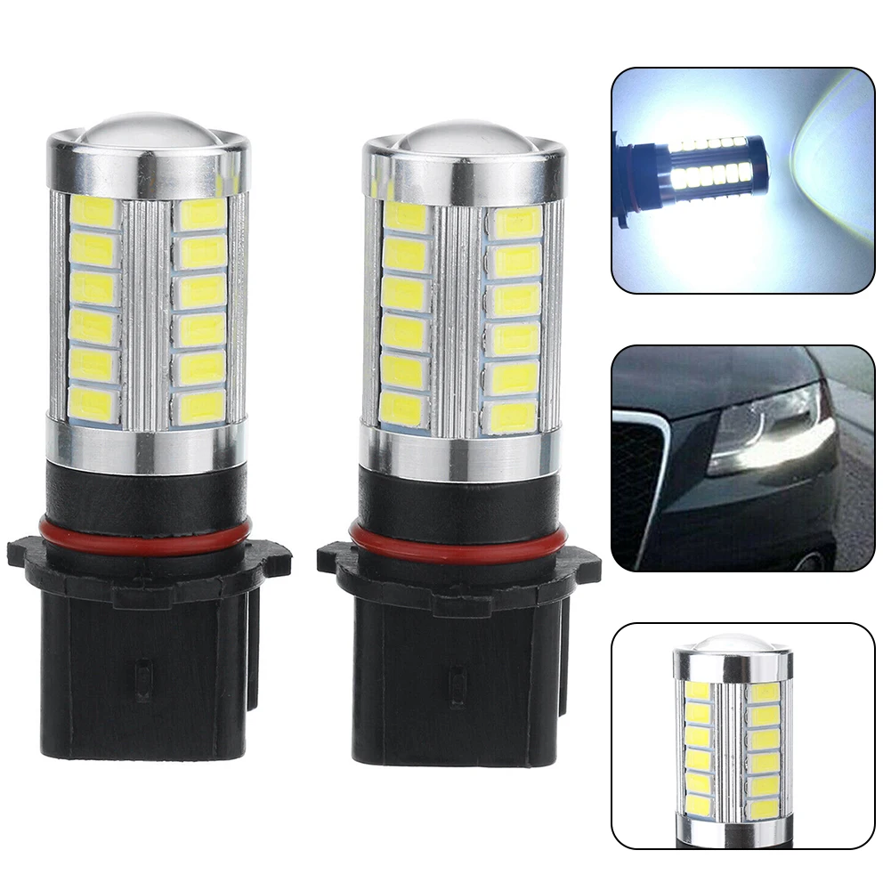 

Indicator Lamp Fog Light 12-24V 2pcs 6000-6500K 9W Accessories Bulb Daytime Running Light LED Parts Replacement