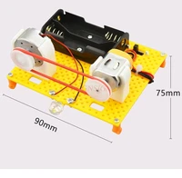 motor generator model diy hand invented childrens science experiment physics toy science and technology small production