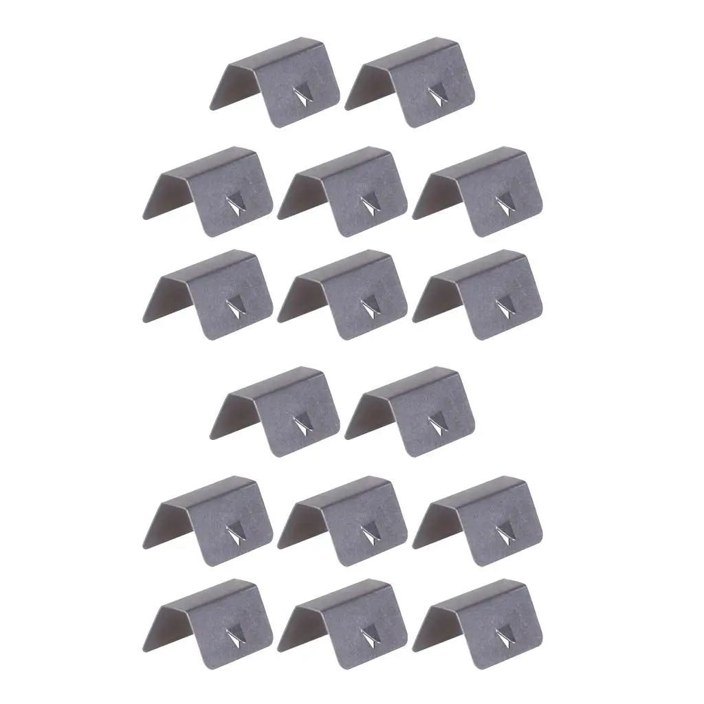 Набор из 16 штук дефлектор ветра/дождя фитинговый зажим нержавеющей стали для Heko G3