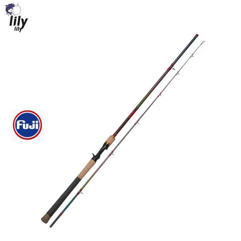 WinsCraft 2 секции полный Fuji углеродная рыболовная удочка Snakehead приманка удилище XF
