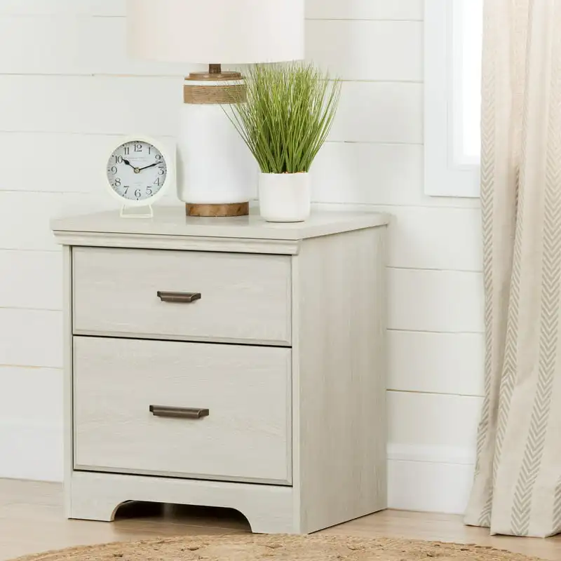 

Nightstand - End Table with Storage Winter Oak