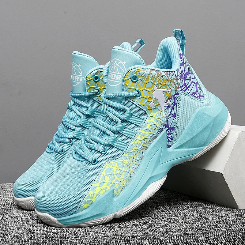 Легкие мужские баскетбольные кроссовки Jordan дышащие Нескользящие спортивные