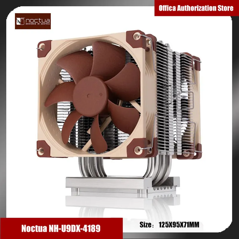 Чехол для ЦП NOCTUA NH-D9DX радиатор Intel LGA4189 двойные рандомные вентиляторы ШИМ система