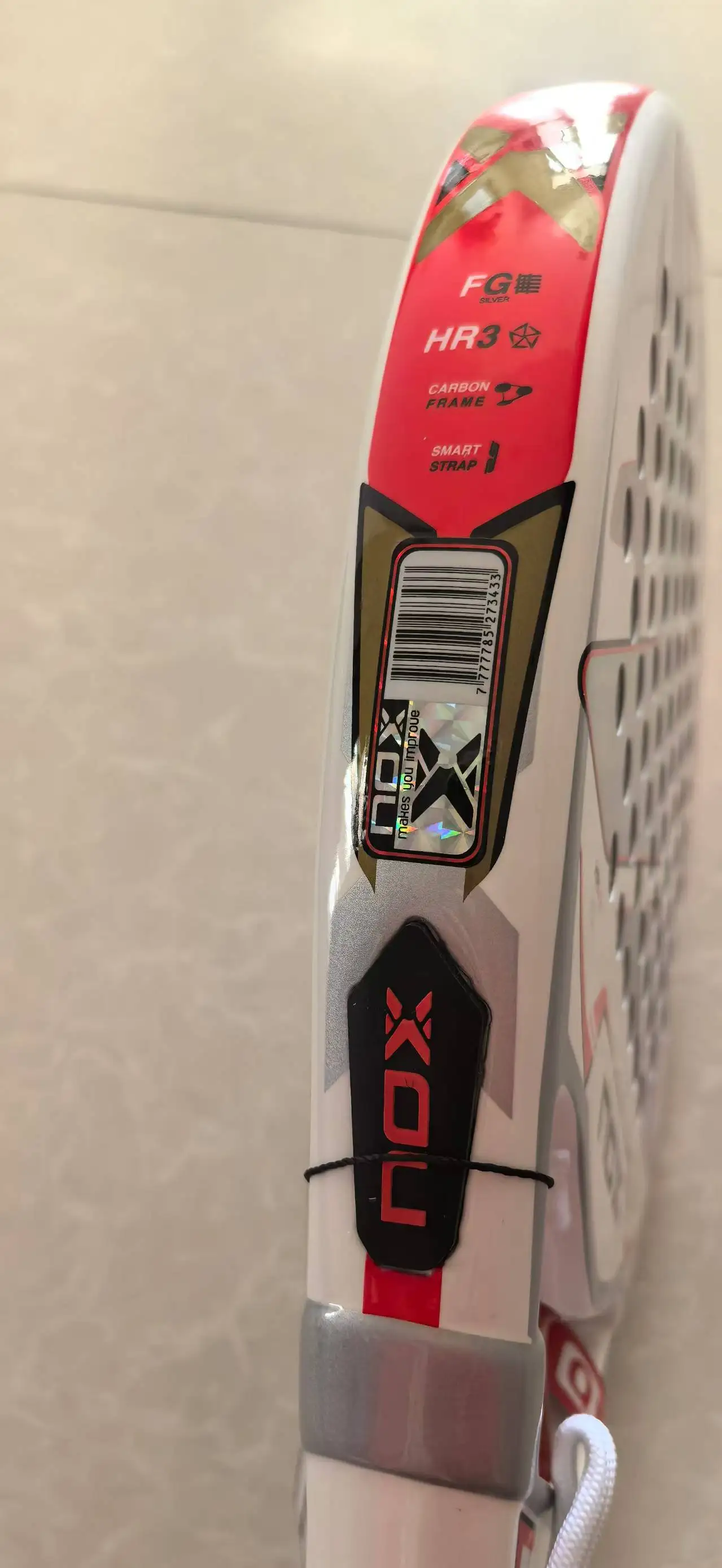 Raqueta de Padel премиум-класса из стекловолокна 18K с ручкой этиленвинилацетата гибкая