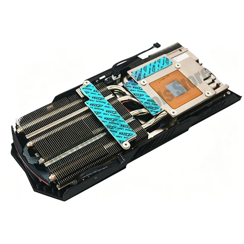Фото Совершенно новый кулер для видеокарты Colorful iGame GTX1060 Vulcan X OC, 5 тепловых трубок, 4-контактный PWM-контроль температуры №4
