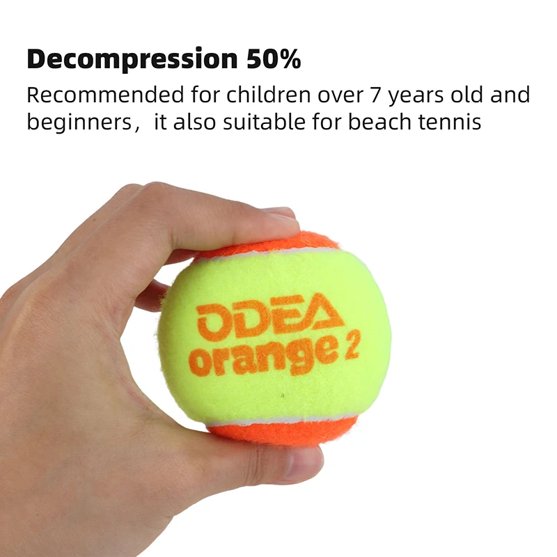 Рисунок 3 - Детский Теннисный мяч Orange ODEA Professional 50%