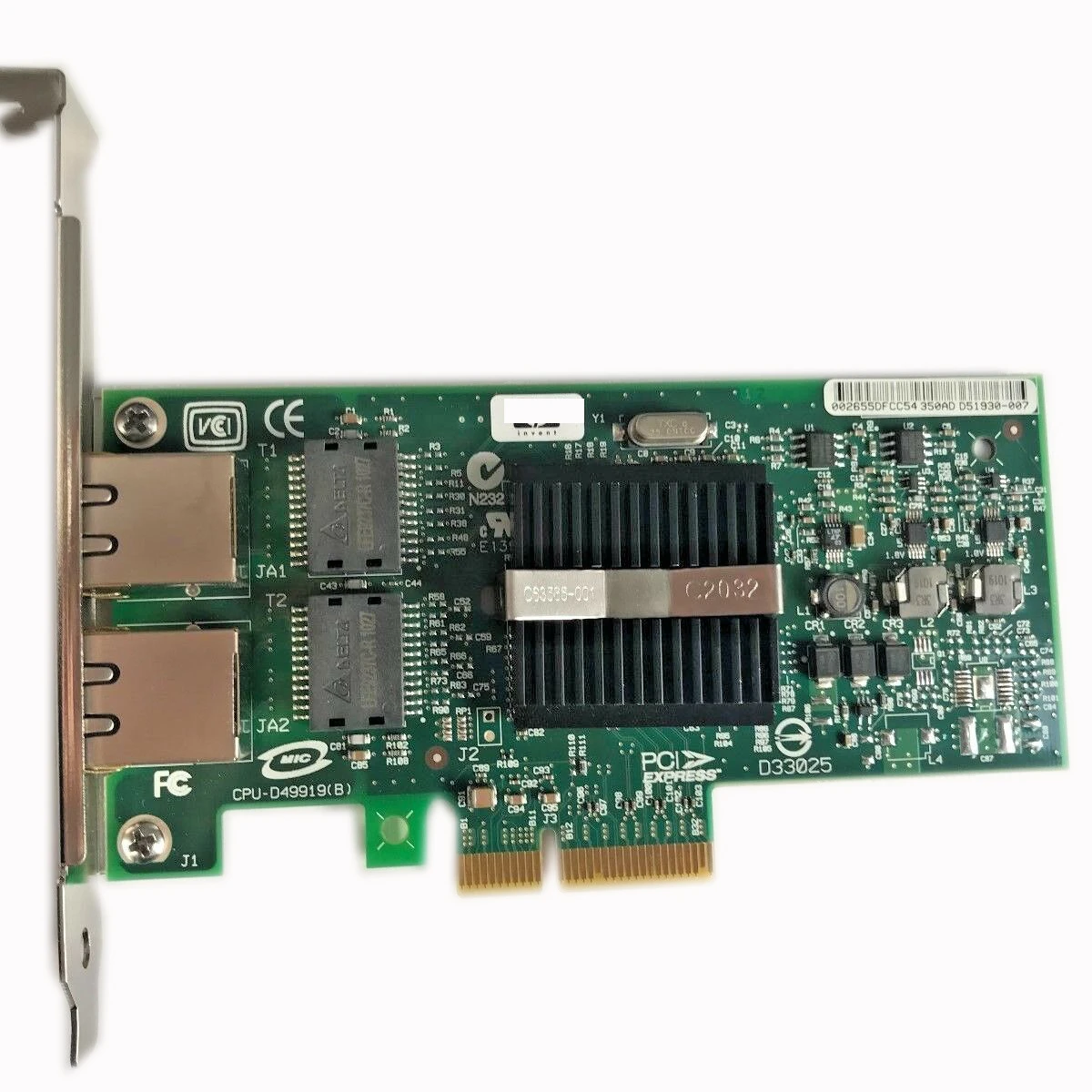 

Адаптер главной шины используется для HP NC360T Dual Port Gigabit NIC PCI-E Server PRO Card 412651-001 412646-001
