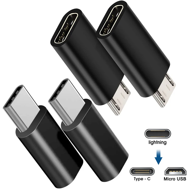 

Адаптер Lightning «мама»-Micro USB Type-C «папа»