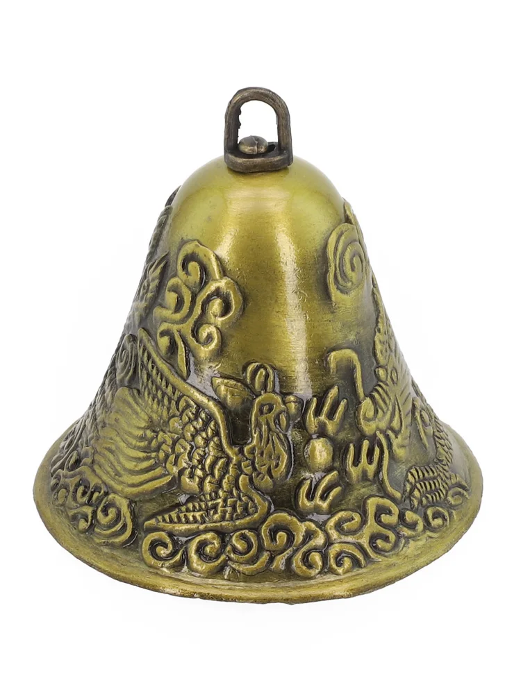 1 шт. винтажные латунные колокольчики с животными домашний дизайн в античном