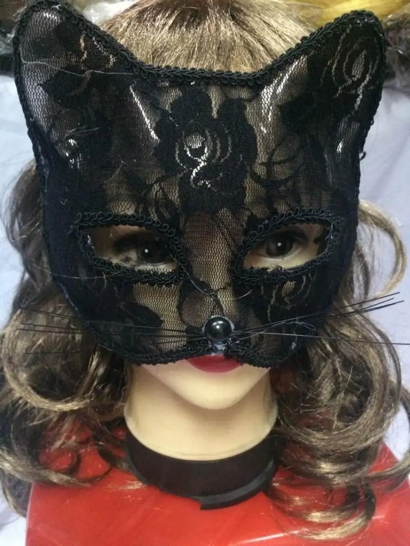 1 шт. кружевная маска лисы для Хэллоуина искусственная маскарадная фотография