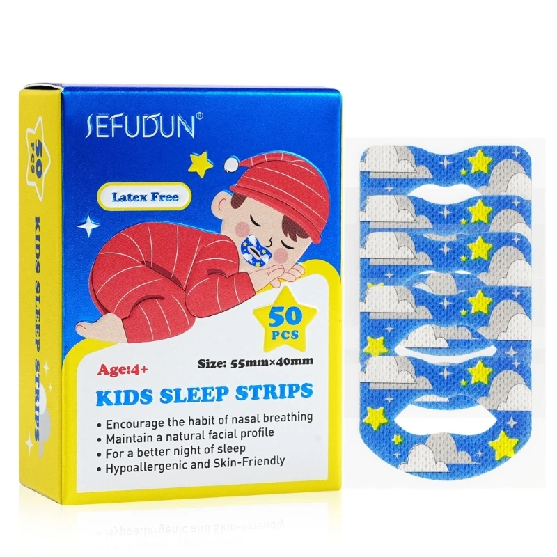 

Anti-Snoring Patch Healthcare Sleeping Sticker Better Breathing Snoring Aid Device Improve Open Mouth Breathing Strip