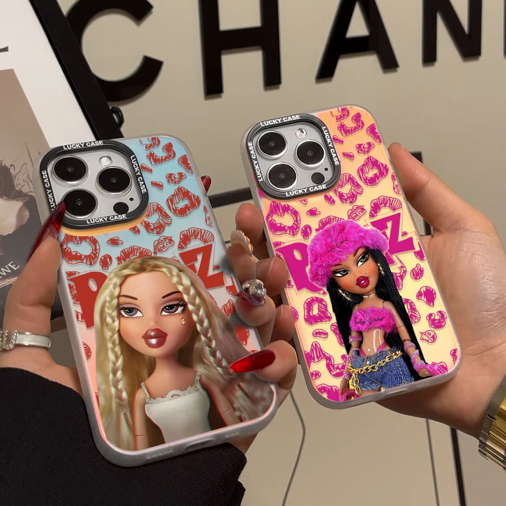 Модный чехол для телефона с красивой куклой Huawei Mate 40 30 P50 P40 P30 Pro Nova 9 7 SE Honor 50