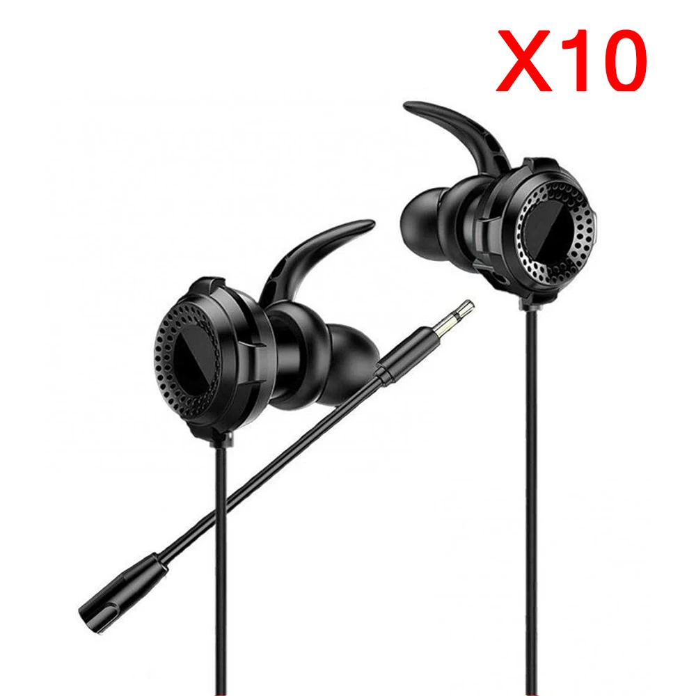 Недорогие Проводные Игровые наушники-вкладыши 3 5 мм Hi-Fi наушники басовая