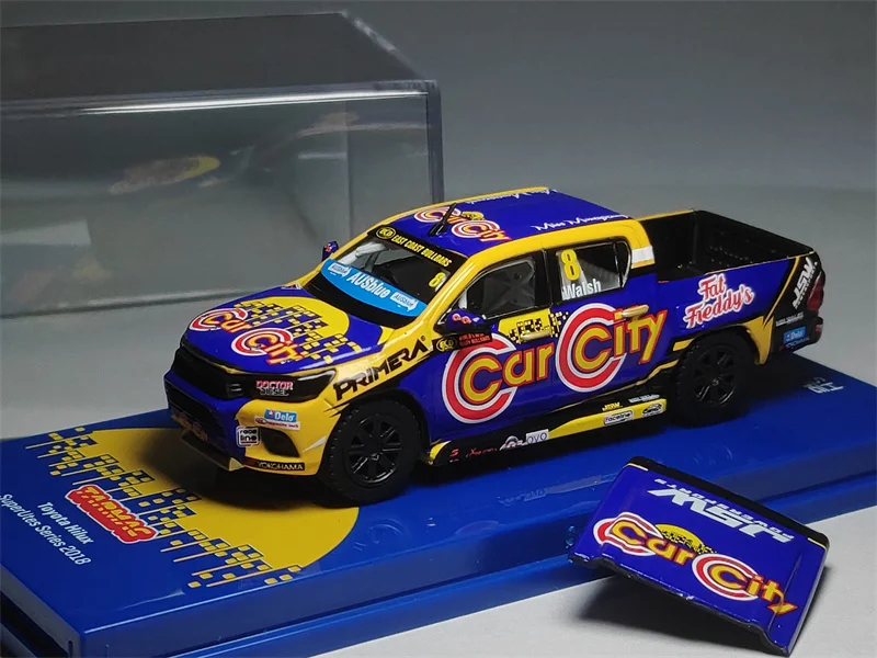 

Tarmac Works 1/64 Hilux SuperUtes Series 2018 Pickup DieCast Model Car Collection Limited Edition