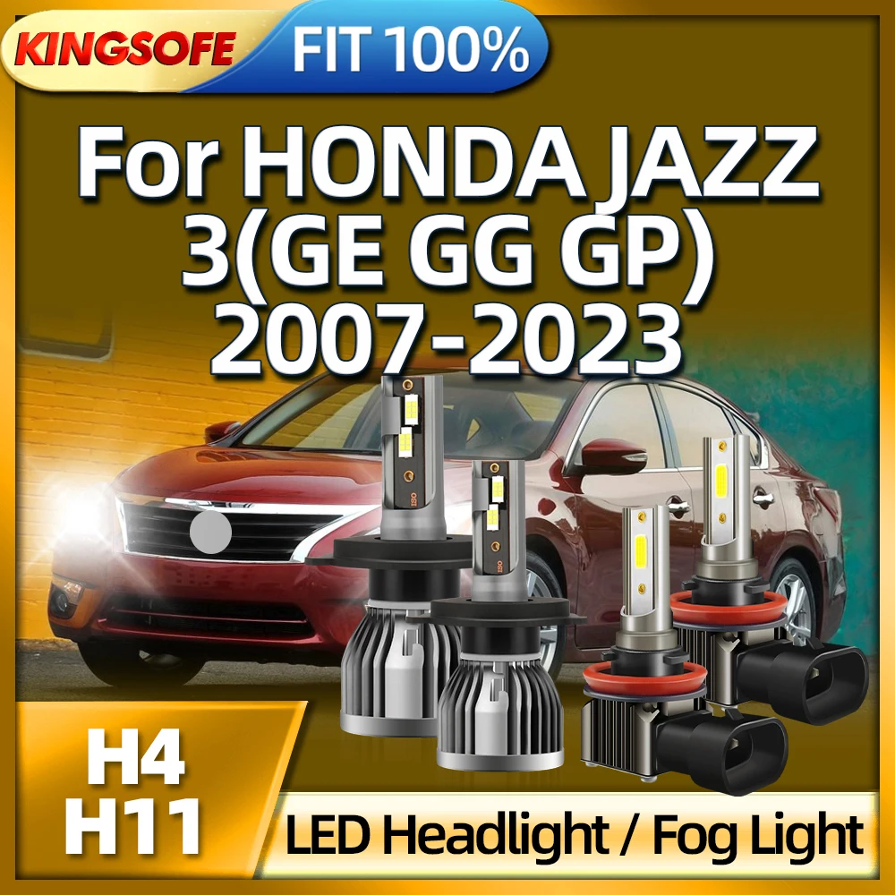 H11 Car Fog Light For Honda Jazz 3 Ge Gg Gp 2007 2008 2009 2