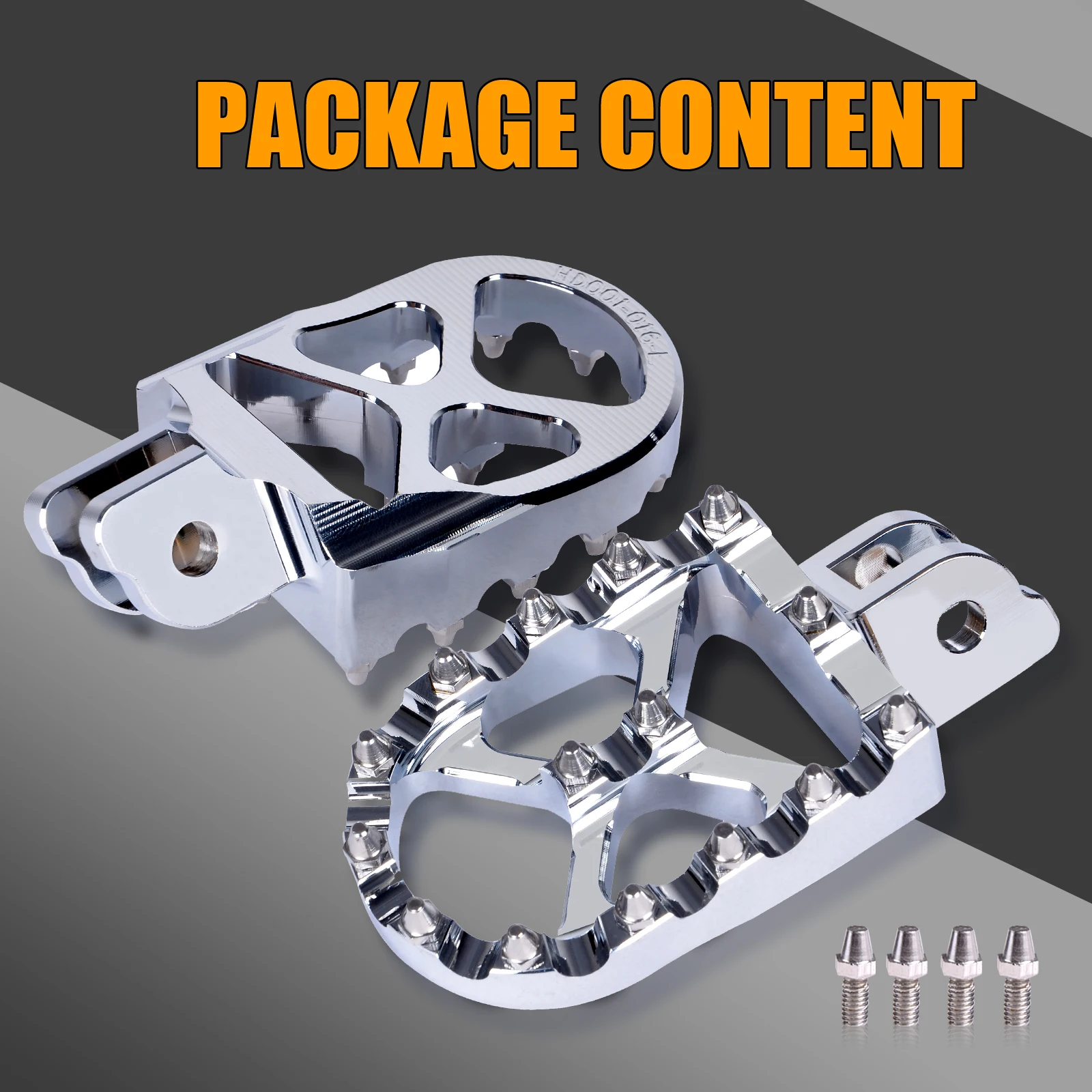 Колышки для ног мотоцикла Goldfire M8 колышки в стиле MX Harley Softail Slim FLSL 107/Lower Rider FXLR 107/Street