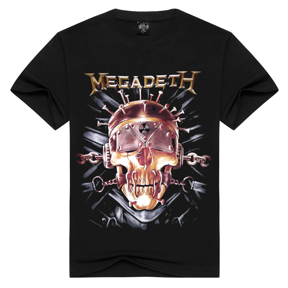 

[Men bone] rock skeleton singer t-shirt motorcyclists bar man Black Tshirt heavy metal death suit fashion 3 d t-shirt
