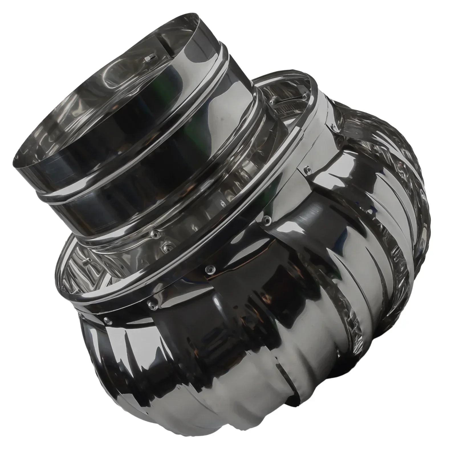 1x вращающаяся крышка капота дымохода из нержавеющей стали защищает дымоходную